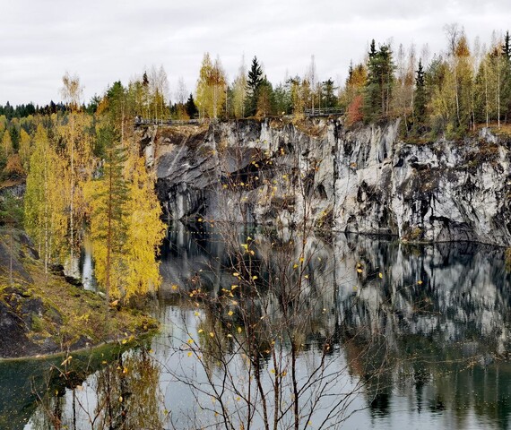 До парка Рускеала - 2,5 часа